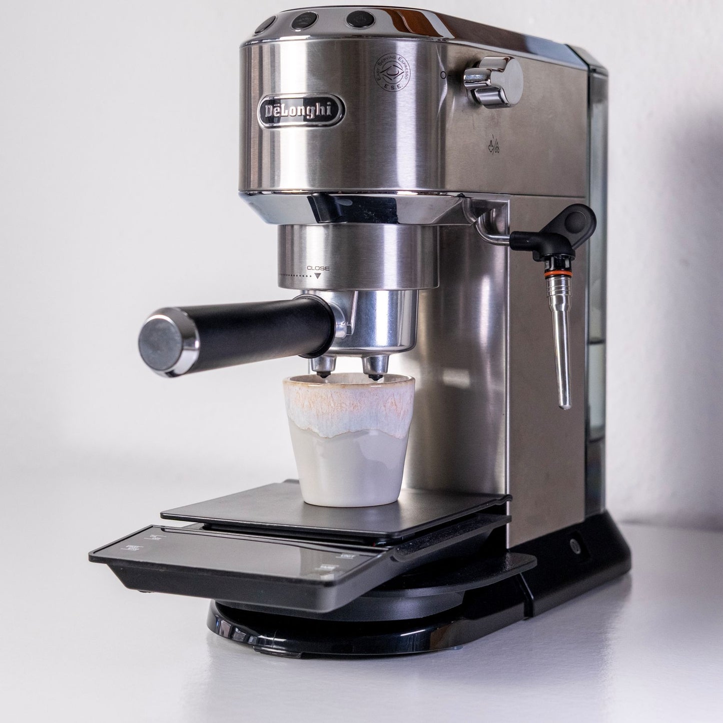 Flache Tropfschale mit Erweiterung Delonghi Dedica