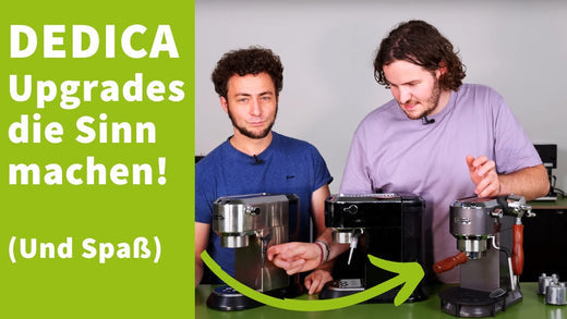 Kaffeemacher Dedica Upgrades