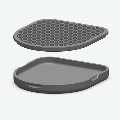 low drip tray